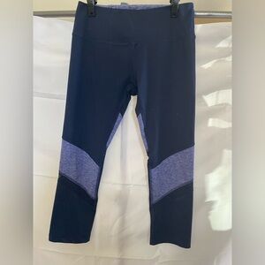 Womens/junior Blue and Purple Leggings size Small